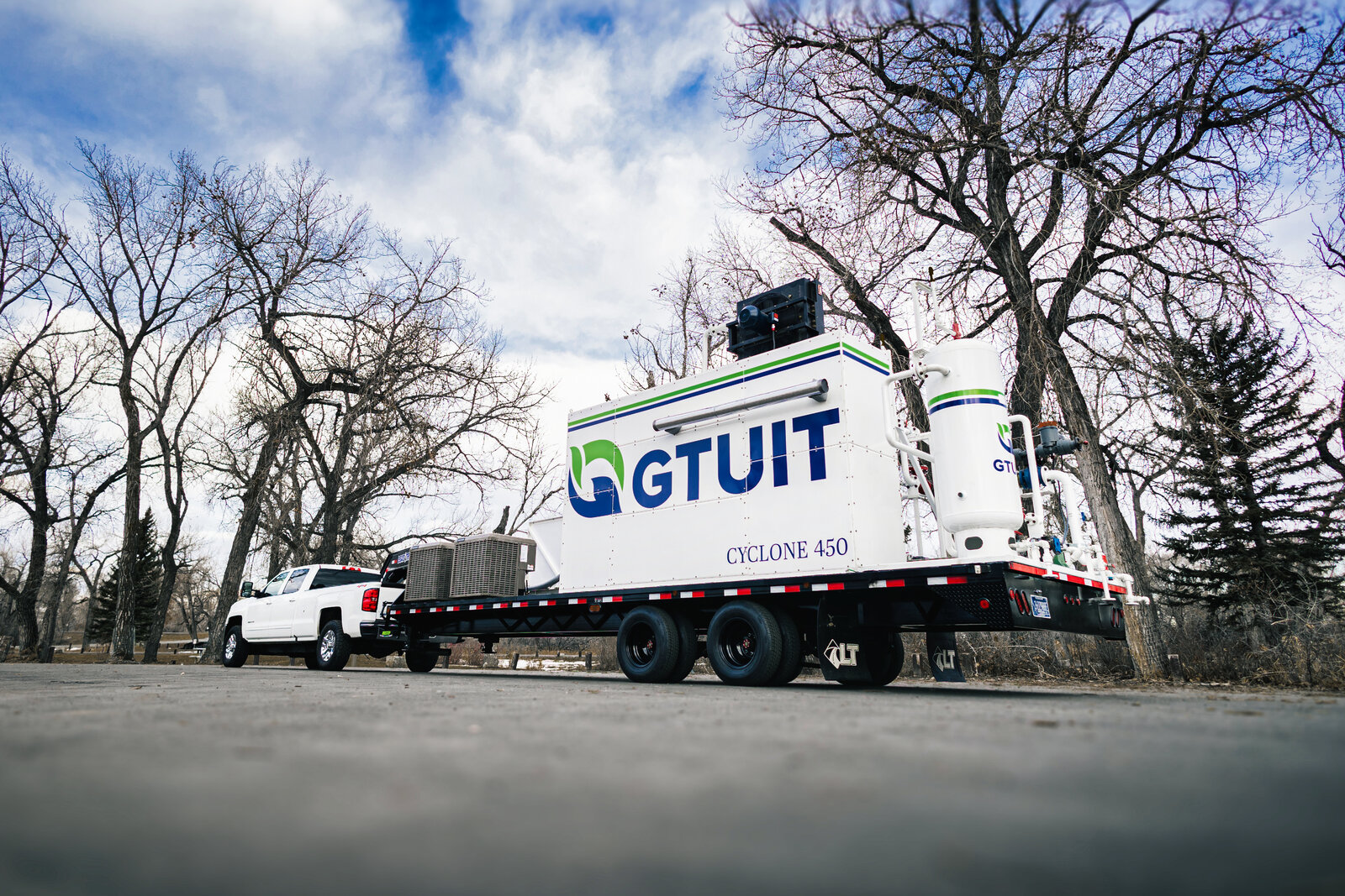 GTUIT Cyclone mobile gas processing unit