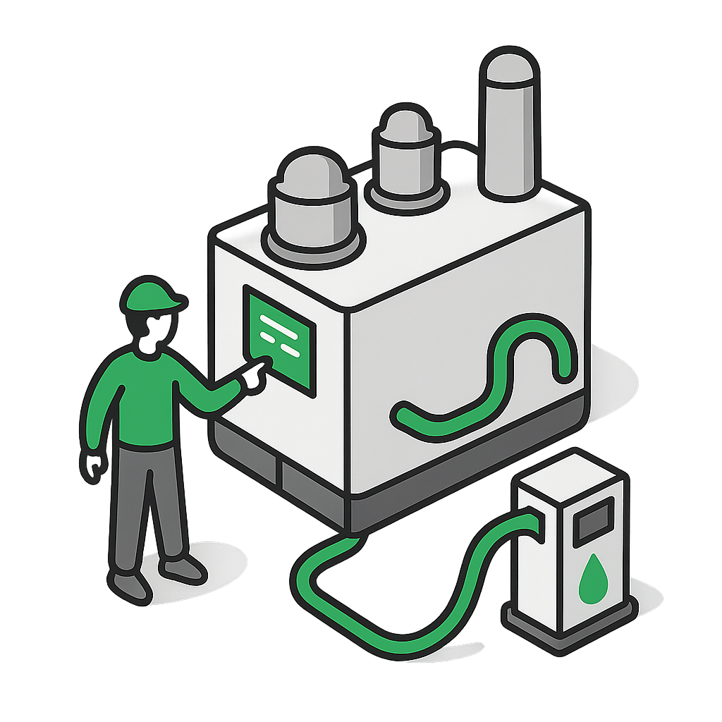 On-site fuel production