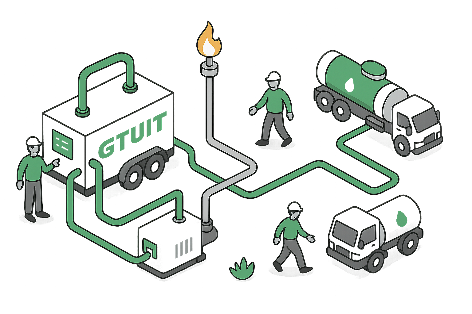 GTUIT conditioning system illustration